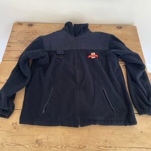 Navy Royal Mail fleece jacket  size large